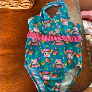 Hello Kitty one piece swimsuit like new